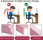 TEAMIX Pink Monitor Stand Riser-2 Pack, Wood 2 Tier Adjustable Monitor Stand - Image 5