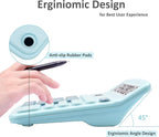 Calculators, Splaks 2 Pack Standard Functional Desktop Calculators Sola and AA - Image 5
