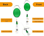 Fushing 20Pcs Retractable ID Badge Holders ID Badge Reels - Image 3