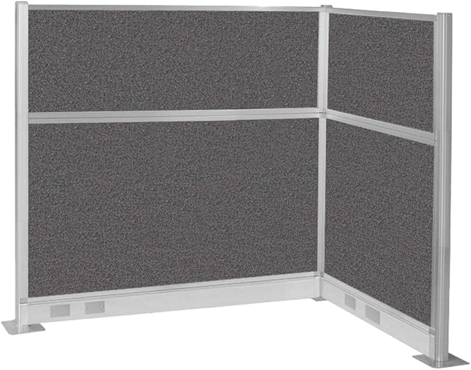 Versare Pre-Configured Hush Panel Electric Cubicle | Workstation Divider Walls by VERSARE