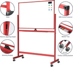 TSJ OFFICE Large Rolling Whiteboard - Image 3