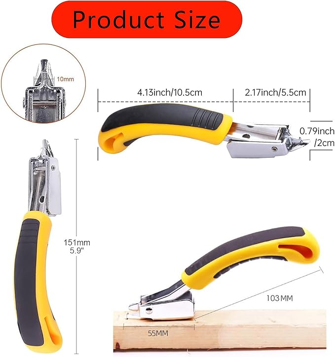 Staple Remover, Staple Puller Tool, Upholstery and Construction Heavy Duty - Image 2