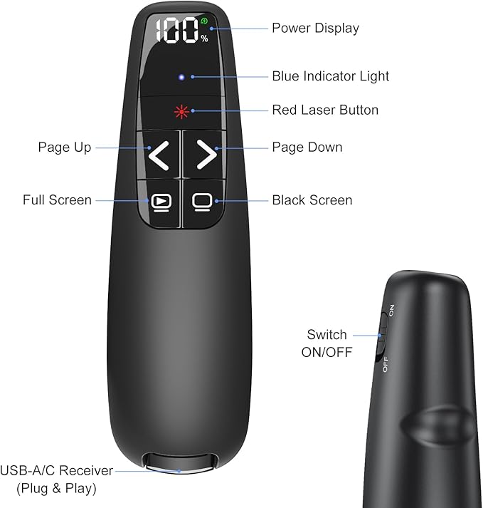 Rechargeable Presentation Clicker - Image 6