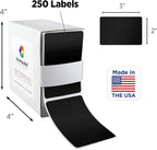 ChromaLabel 2 x 3 inch Permanent Color Code Rectangle Labels, 250 Labels per - Image 2