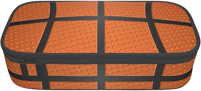 Basketball Ball Texture Pencil Case Big Capacity Storage Pencil Pouch - Image 9