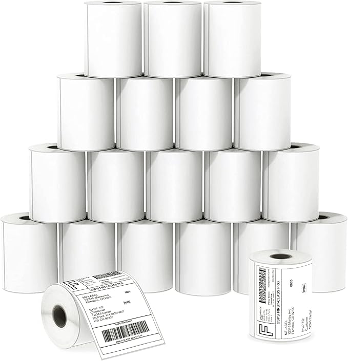 MFLABEL 4x6 Thermal Shipping Labels by MFLABEL