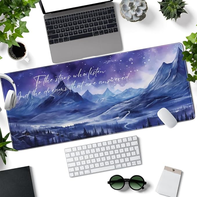 Acotar Desk Mat Sara J Maas Fantasy Mouse Pad Large - Image 2
