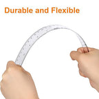 30PCS Clear Ruler Plastic Rulers 12 Inch, - Image 4