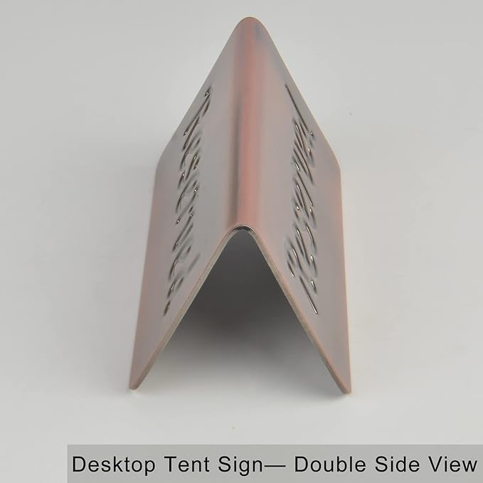 2 Pack Small Reserved Table Signs - Image 3