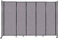 Versare Straightwall Sliding Portable Wall Partition | Freestanding Office by VERSARE
