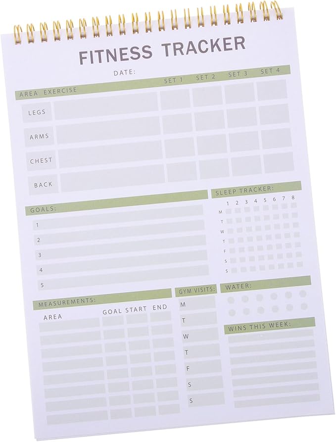 VICASKY Fitness Journal Notebook by VICASKY