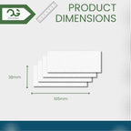 OfficeGear Shelf Edge Labels 38x105mm Custom Printable A4 Card - Image 4
