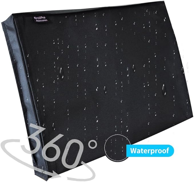 BroilPro Accessories Outdoor 40"-43" TV Set Cover, Scratch Resistant Liner - Image 3