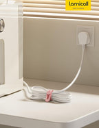 Lamicall 20Pack Silicone Cable Ties Cord Organizer - Image 7