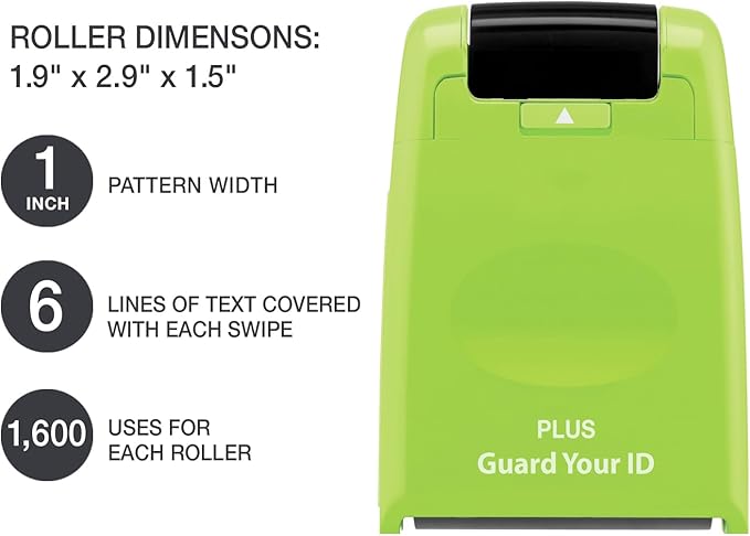 Guard Your ID Identity Protection Stamp Roller - Image 3