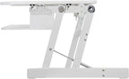 Rocelco 37.5" Deluxe Height Adjustable Standing Desk Converter - Image 6