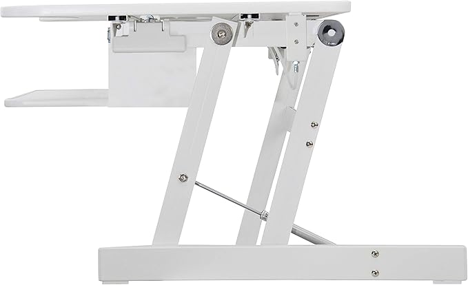 Rocelco 37.5" Deluxe Height Adjustable Standing Desk Converter - Image 6