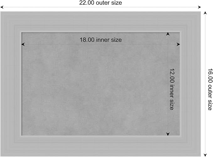 Amanti Art Silver Framed Magnetic Board 16x22 Small Vision Board - Image 4
