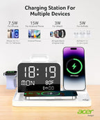 Acer 7-in-1 Wireless Charging Station - 30W Fast Wireless Charger - Image 5