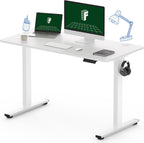 FLEXISPOT One-Piece Electric Standing Desk, 48 x 24 Inches Adjustable Desk