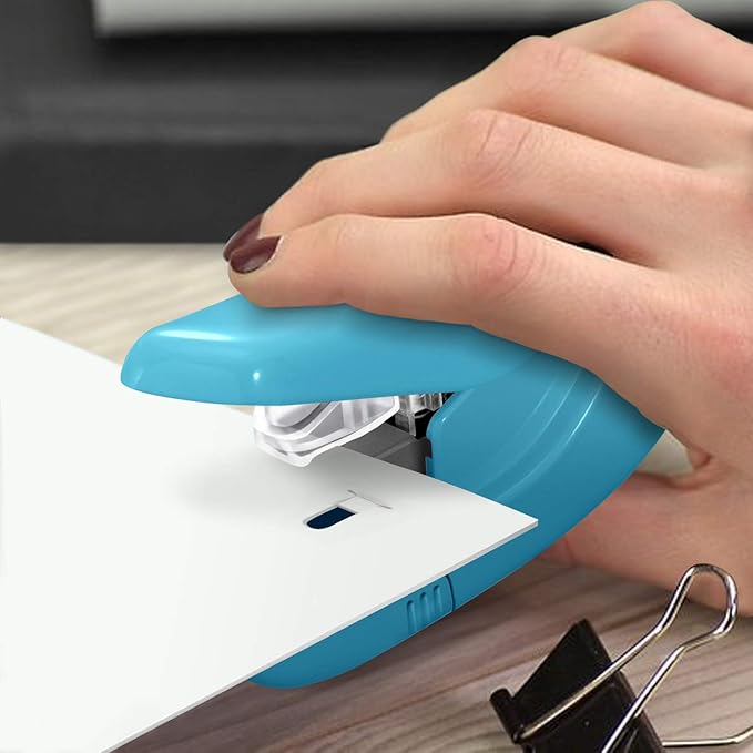 Plus Paper Clinch Compact Staple-Free Stapler - Image 2