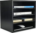 PAG Mail Sorter Organizer, Wood Countertop Literature Organizer, Office by PAG