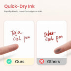 Taja Gel Pens, 0.5mm Fine Point Smooth Writing Pens - Image 4
