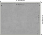 Amanti Art Silver Framed Magnetic Board 34x42 X-Large Vision Board - Image 4
