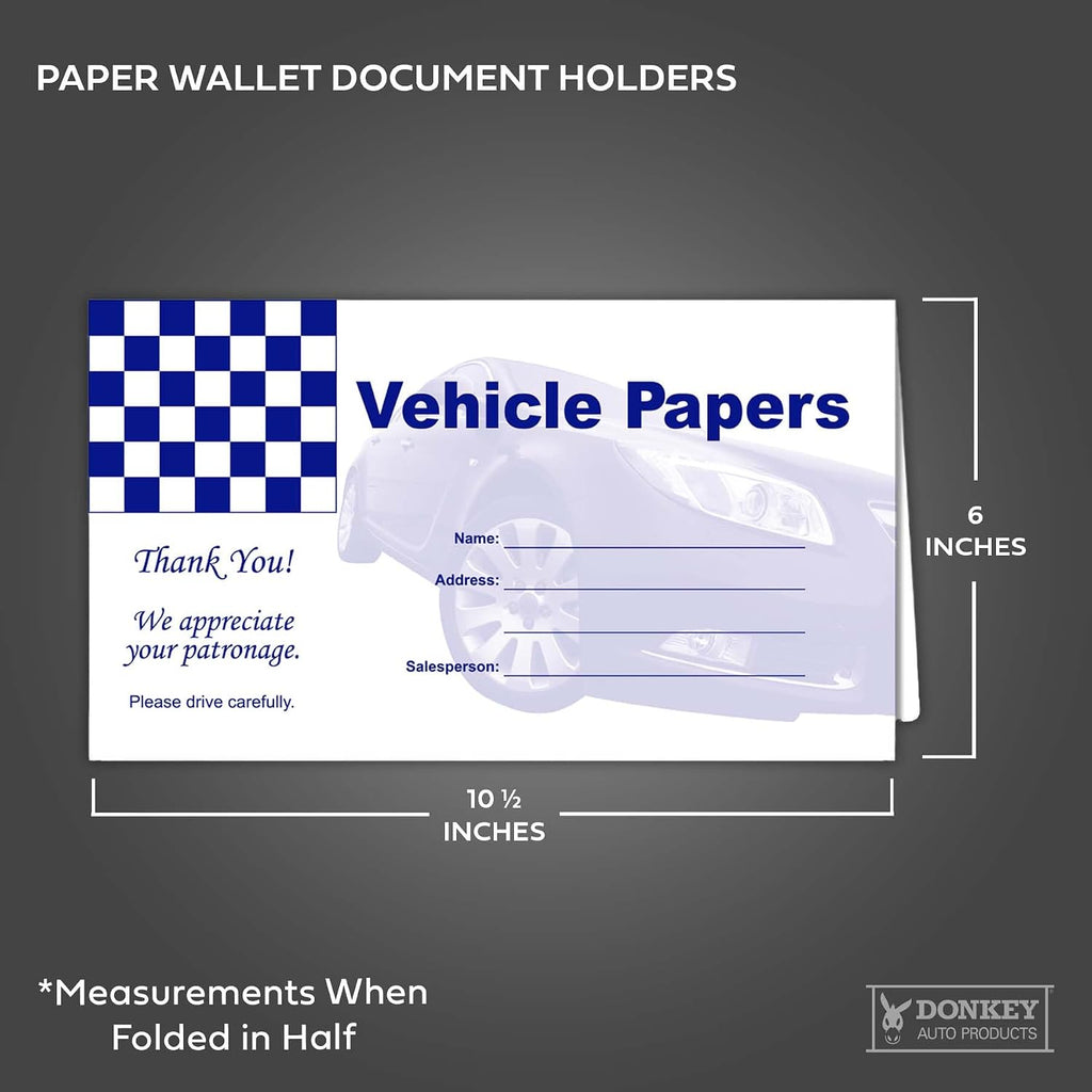 vehicle papers wallets - car document holders (50 shown in use