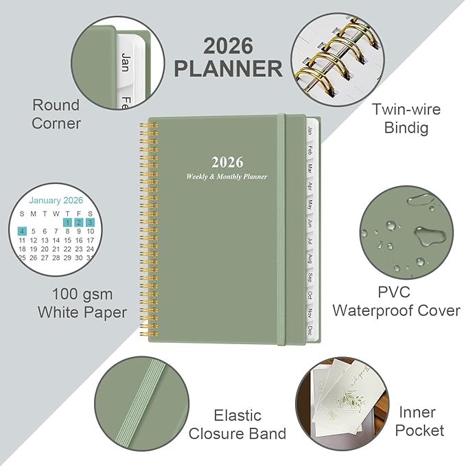 2026 Planner - Planner 2026 from January 2026 to December 2026 - Image 2