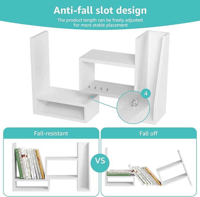 Desktop File Organizer Desk Organizer Shelf - Image 6
