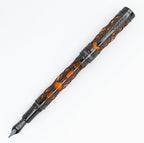 Conklin Endura Deco Crest Fountain Pen in Orange - Image 9