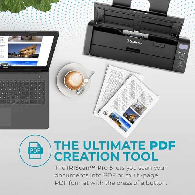 IRIScan Pro Document Scanner duplex-v5PRO 20PPM/40IPM: Desktop Scanner - Image 4