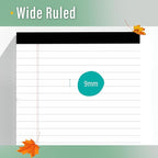 24 Pack Legal Pads 8.5 x 11 Note Pads 8.5 x 11 Inch Notepad 720 Sheets Writing - Image 4