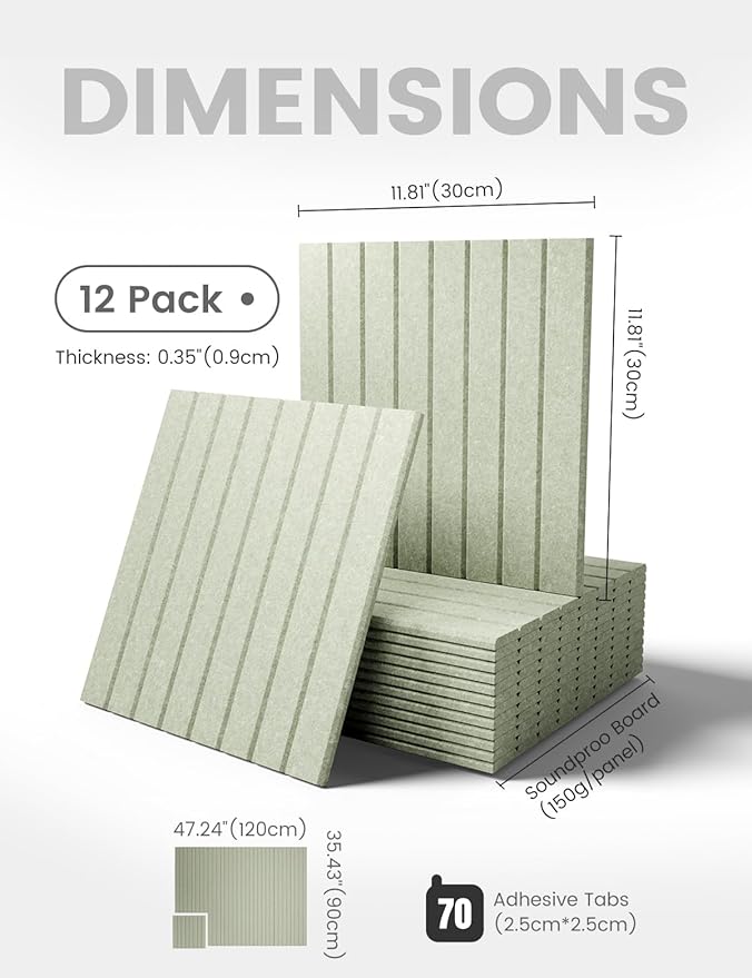 Fluxynara Large Felt Bulletin Board 48" x 36" Cork Board Alternative-12 Pack - Image 2