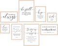 faccito 8 set bible christian wall art framed, main product view