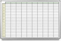 30 Minute Schedule with Color Whiteboard 60" x 40" by CreativeSafetySupply