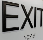 ADA Compliant Sign with Braille - Image 4