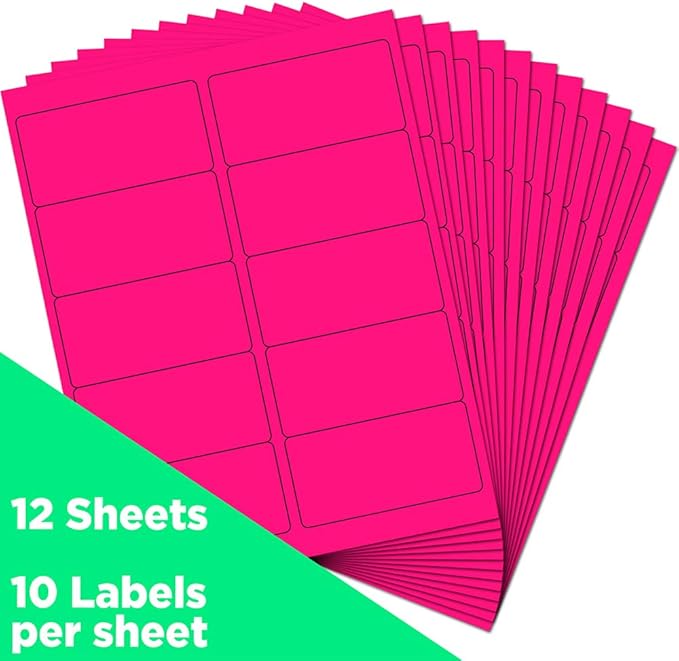 JAM PAPER Shipping Address Labels - Image 2