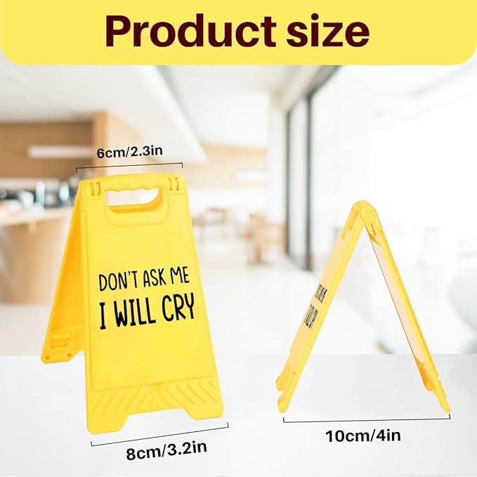 Funny Office Desk Accessories, Motivational Affirmations Office Cubicle Decor - Image 2