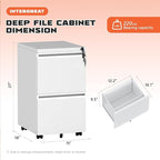 INTERGREAT Mobile File Cabinet - Image 3