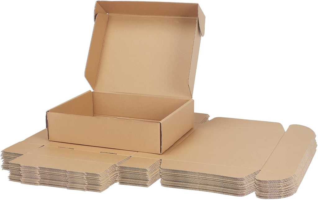 pharege 20 pack 12x9x3 inch cardboard shipping boxes, main product view
