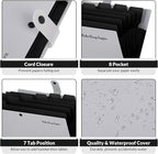 SKYDUE Accordion File Organizer, 8 Pockets Expanding File Folders, Portable - Image 3