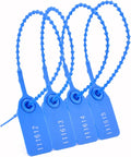 1000Pcs Plastic Tamper Shipping Seals Pull-Tite Security Seal Signage Numbered by Rasunkae
