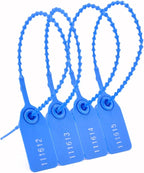 1000Pcs Plastic Tamper Shipping Seals Pull-Tite Security Seal Signage Numbered by Rasunkae