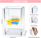 Vgrti Didn't Cry at Work Today Acrylic Cosmetic Pencil Pen Holder Cup, Funny - Image 2