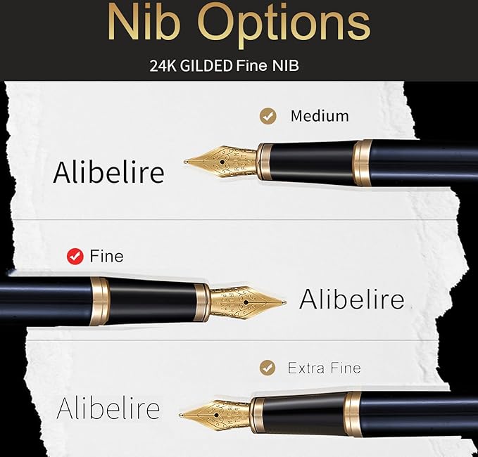 HDDNB Blue Luxury Fountain Pen Set - Image 2