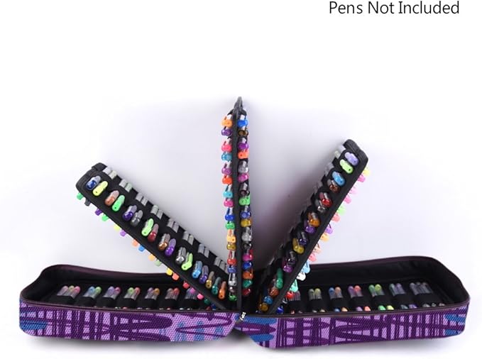 qianshan Pencil Case Holder Slot - Holds 202 Colored Pencils or 136 Gel Pens - Image 6