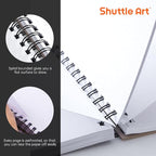 Shuttle Art Marker Pad, 8.3”x8.9” Portable Square Sketchbook, 80 Sheets Marker - Image 6
