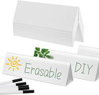 15Pcs Reusable Name Tent Cards by Unknown